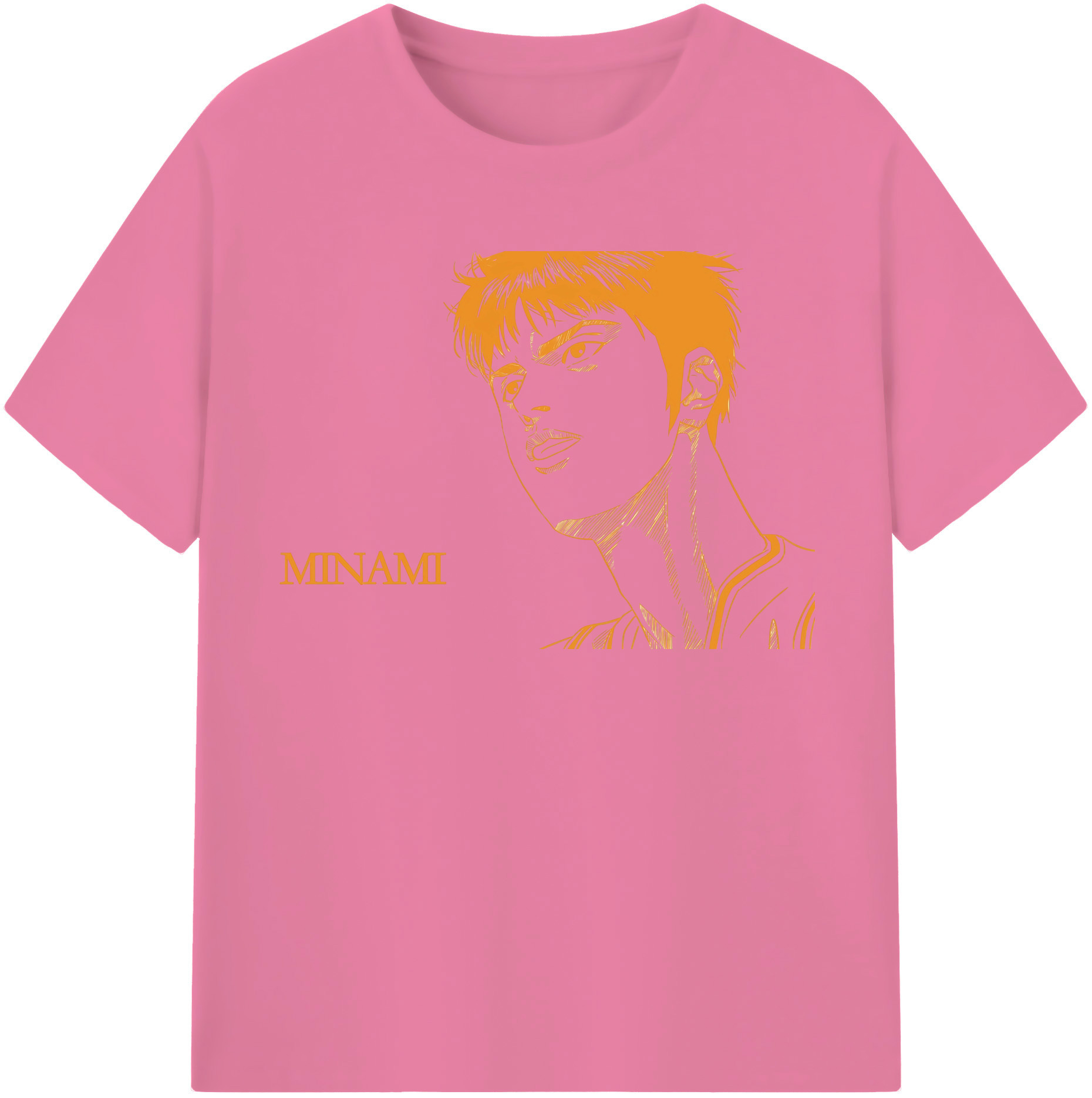 SLAM DUNK／スラムダンク 綿100％半袖Tシャツ（フロントプリント）